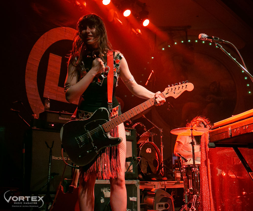 Le Butcherettes, Crystal Ballroom, photo by Alyssa Herrman
