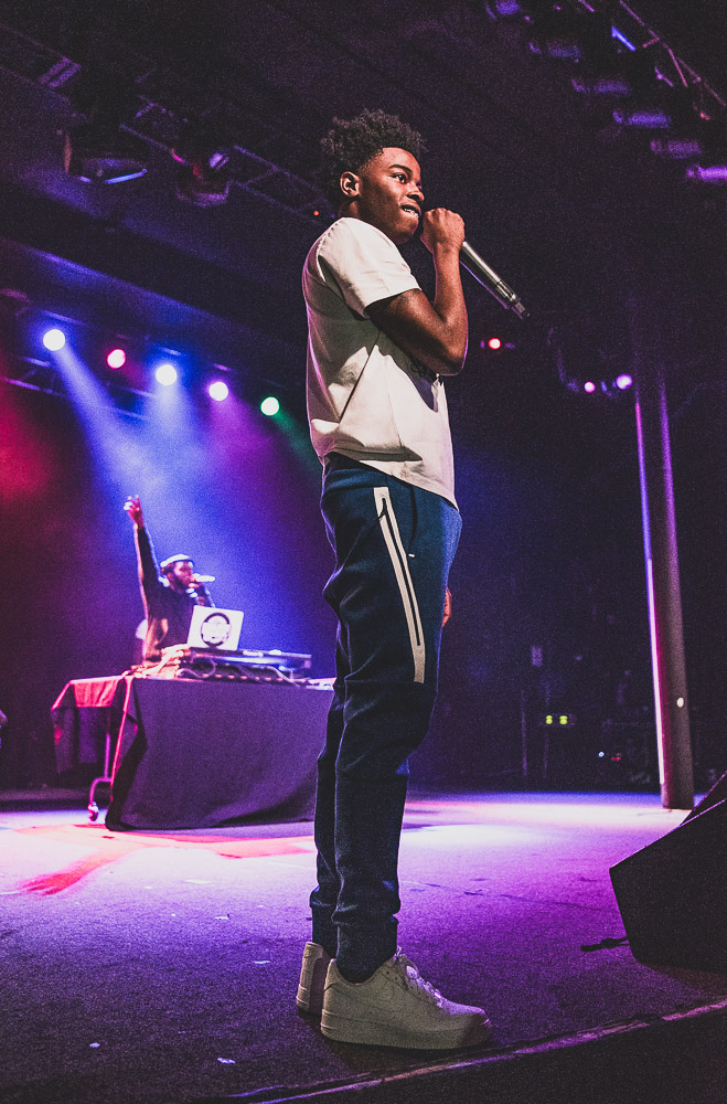 Yung Bino, Roseland Theater, photo by Henry Ward