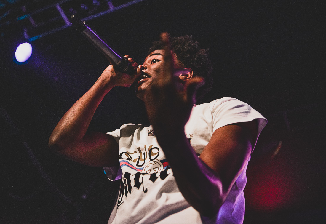 Yung Bino, Roseland Theater, photo by Henry Ward