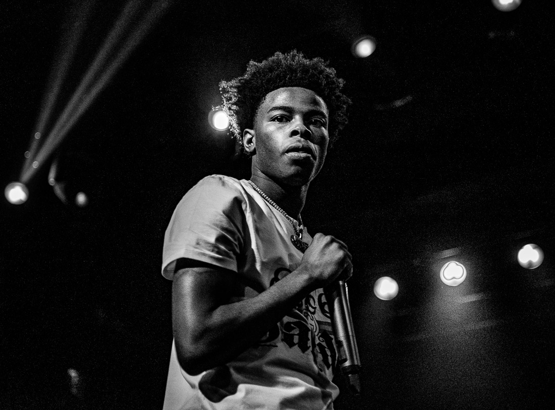 Yung Bino, Roseland Theater, photo by Henry Ward
