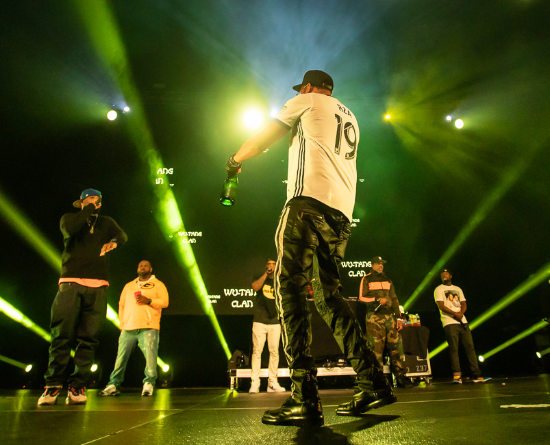 Wu-Tang Clan, WaMu Theater, photo by Sal Barragan