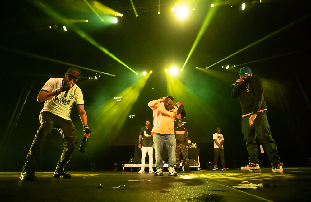 Wu-Tang Clan, WaMu Theater, photo by Sal Barragan
