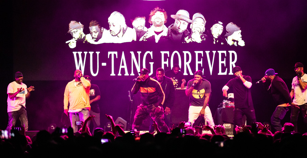 Wu-Tang Clan, WaMu Theater, photo by Sal Barragan