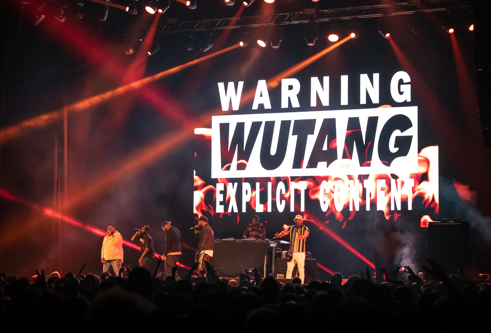 Wu-Tang Clan, WaMu Theater, photo by Sal Barragan