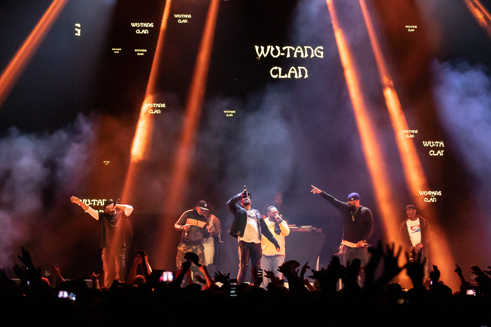 Wu-Tang Clan, WaMu Theater, photo by Sal Barragan
