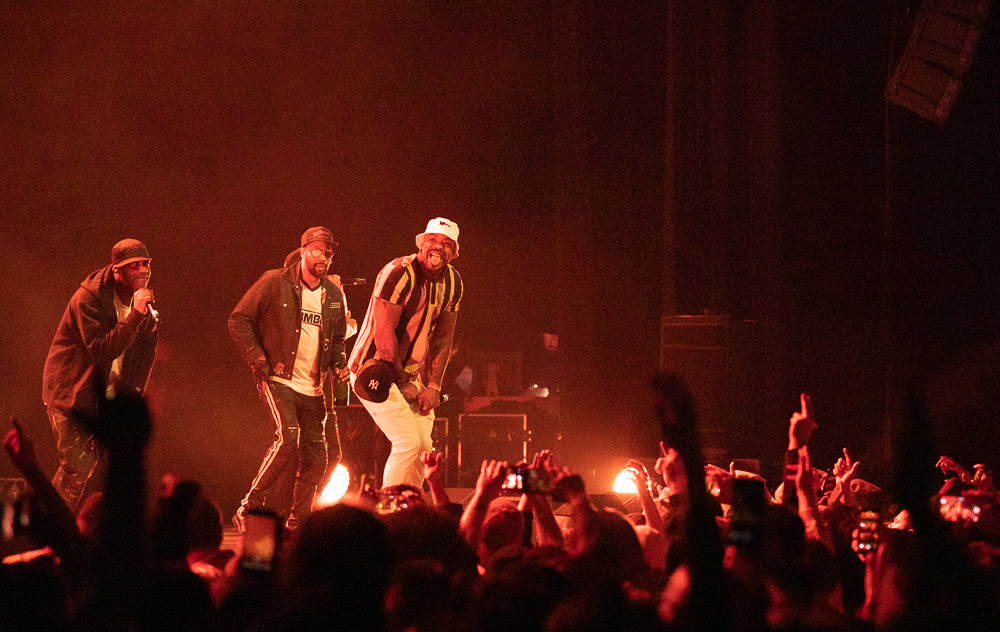 Wu-Tang Clan, WaMu Theater, photo by Sal Barragan