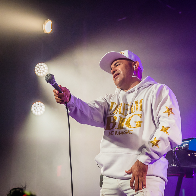 MC Magic, Wonder Ballroom, photo by Miguel Padilla