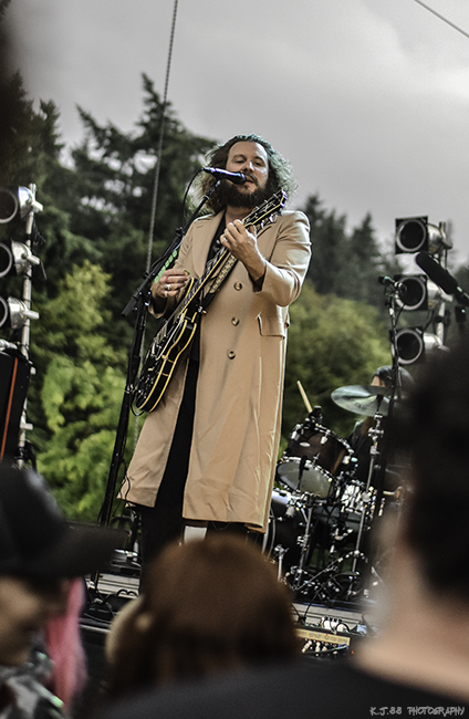 Jim James, Oregon Zoo Amphitheatre, photo by Kevin Pettigrew