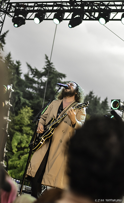 Jim James, Oregon Zoo Amphitheatre, photo by Kevin Pettigrew