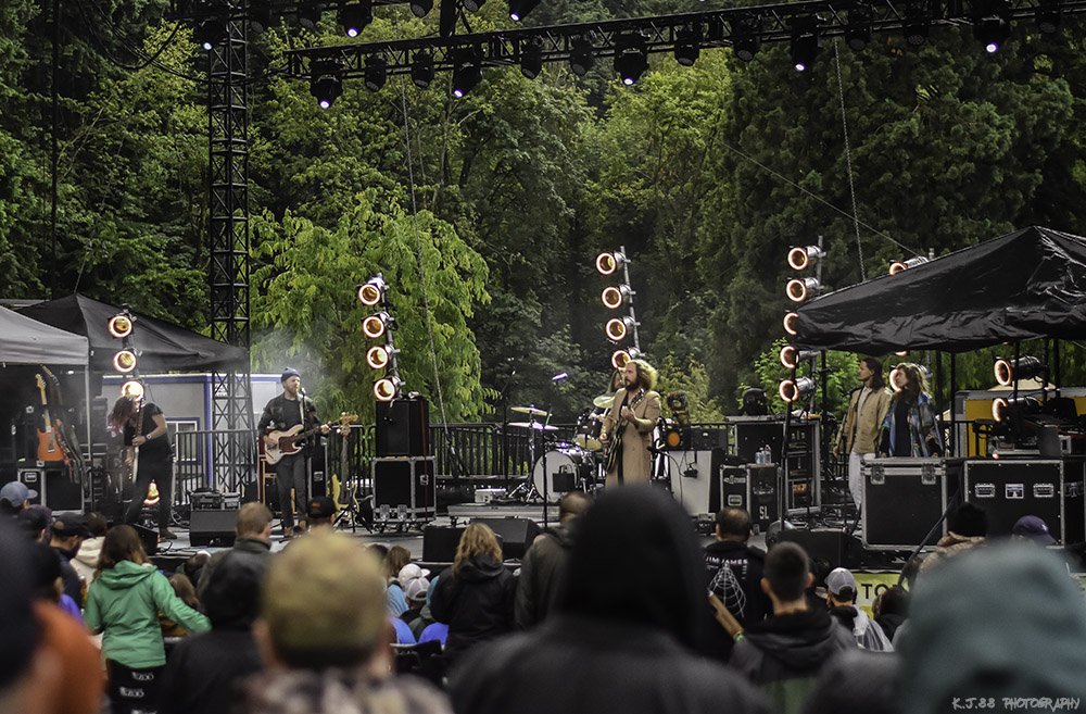 Jim James, Oregon Zoo Amphitheatre, photo by Kevin Pettigrew