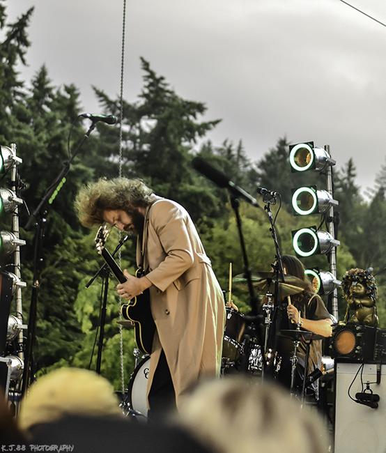 Jim James, Oregon Zoo Amphitheatre, photo by Kevin Pettigrew