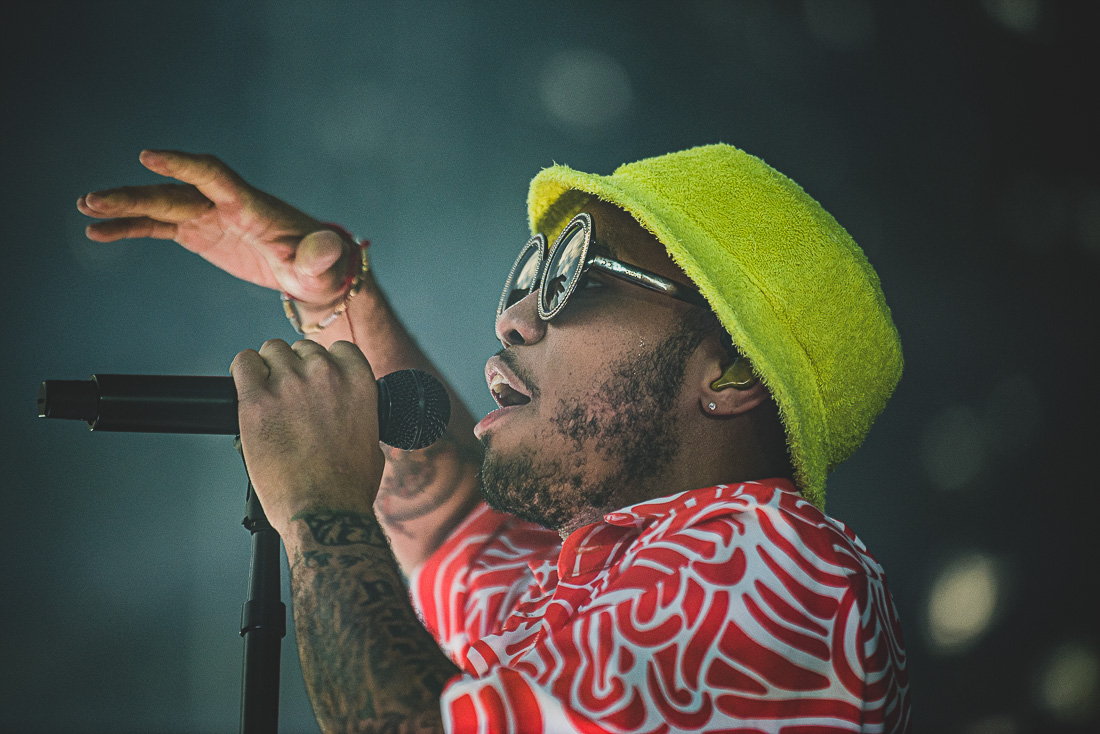 Anderson .Paak, Edgefield Amphitheater, photo by Henry Ward