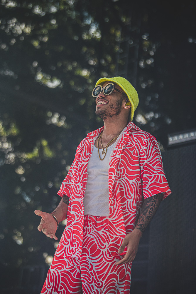 Anderson .Paak, Edgefield Amphitheater, photo by Henry Ward