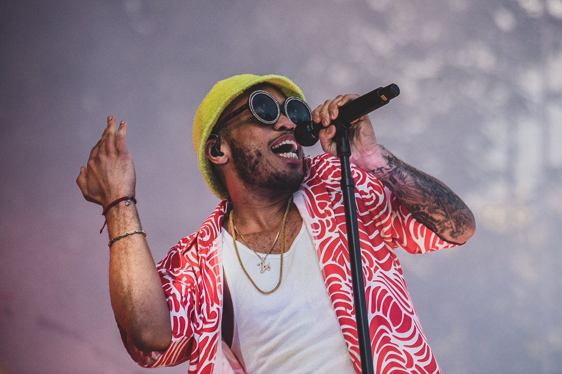 Anderson .Paak, Edgefield Amphitheater, photo by Henry Ward