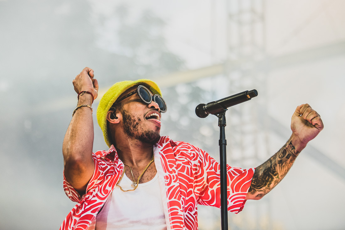 Anderson .Paak, Edgefield Amphitheater, photo by Henry Ward