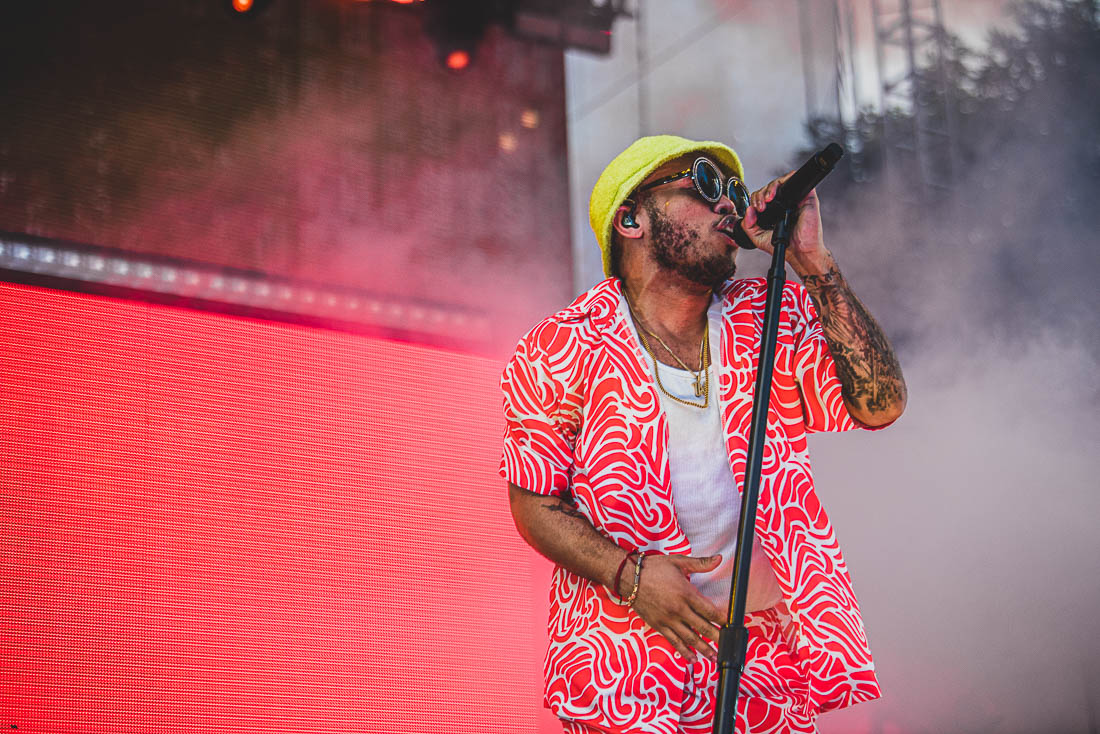 Anderson .Paak, Edgefield Amphitheater, photo by Henry Ward