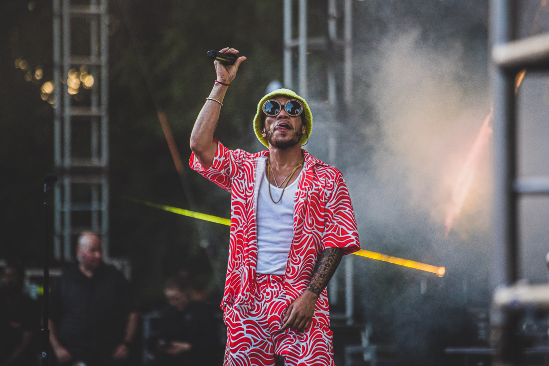 Anderson .Paak, Edgefield Amphitheater, photo by Henry Ward