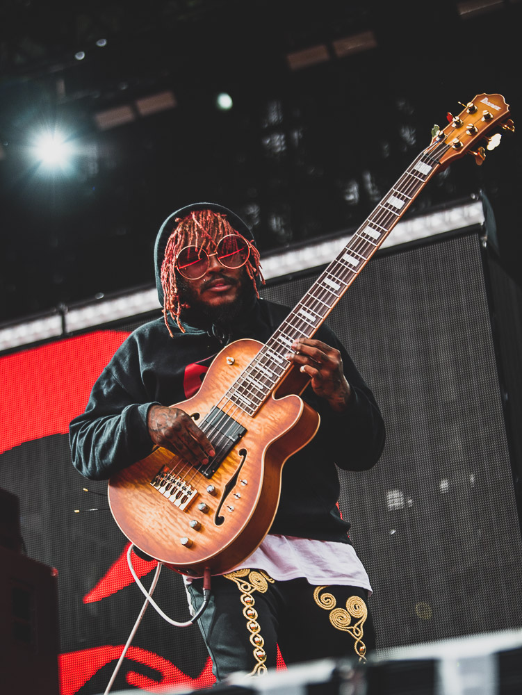 Thundercat, Edgefield Amphitheater, photo by Henry Ward