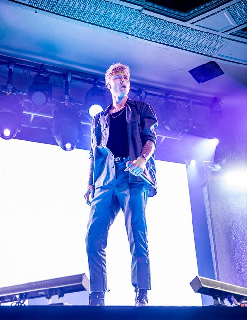 Machine Gun Kelly, Crystal Ballroom, photo by Sal Barragan