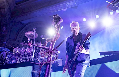 Machine Gun Kelly, Crystal Ballroom, photo by Sal Barragan