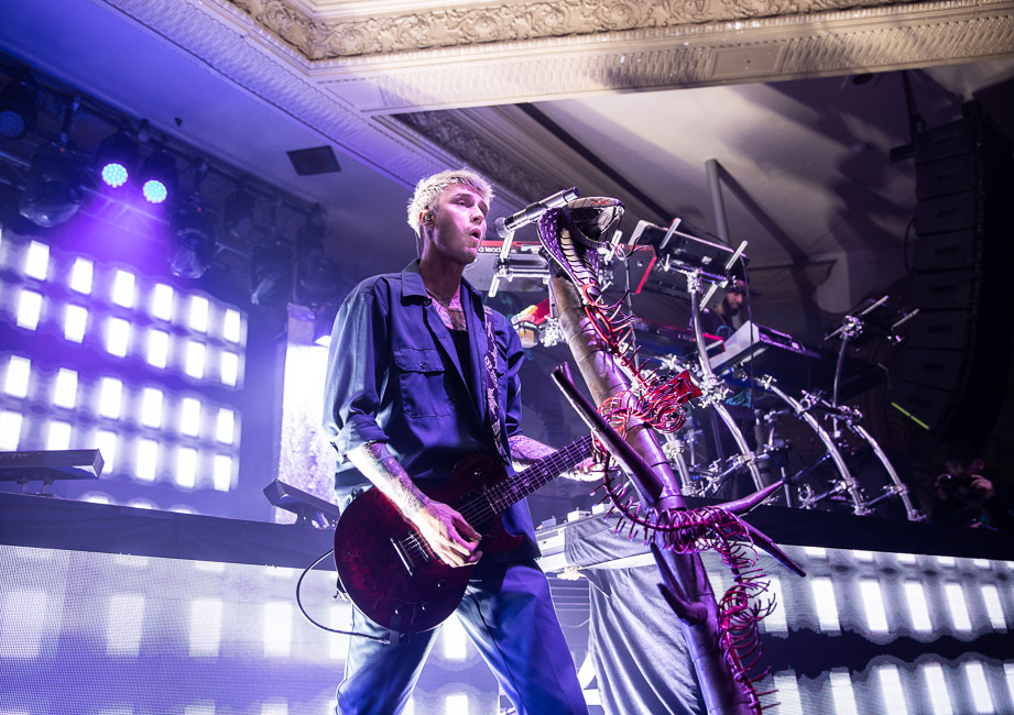 Machine Gun Kelly, Crystal Ballroom, photo by Sal Barragan