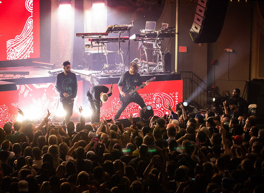 Machine Gun Kelly, Crystal Ballroom, photo by Sal Barragan