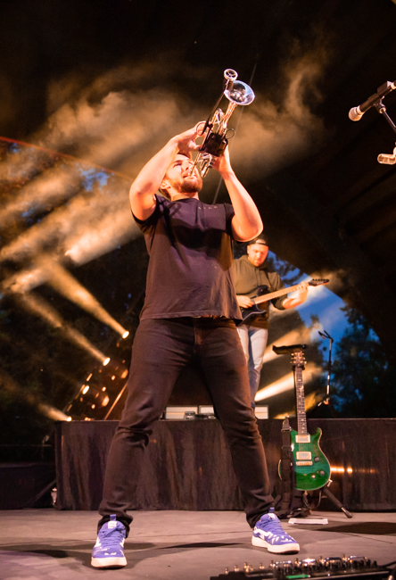 Rebelution, Cuthbert Amphitheater, photo by Sal Barragan