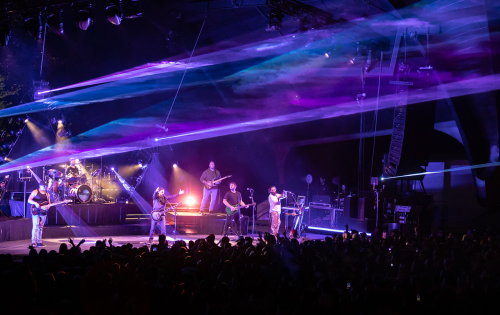 Rebelution, Cuthbert Amphitheater, photo by Sal Barragan