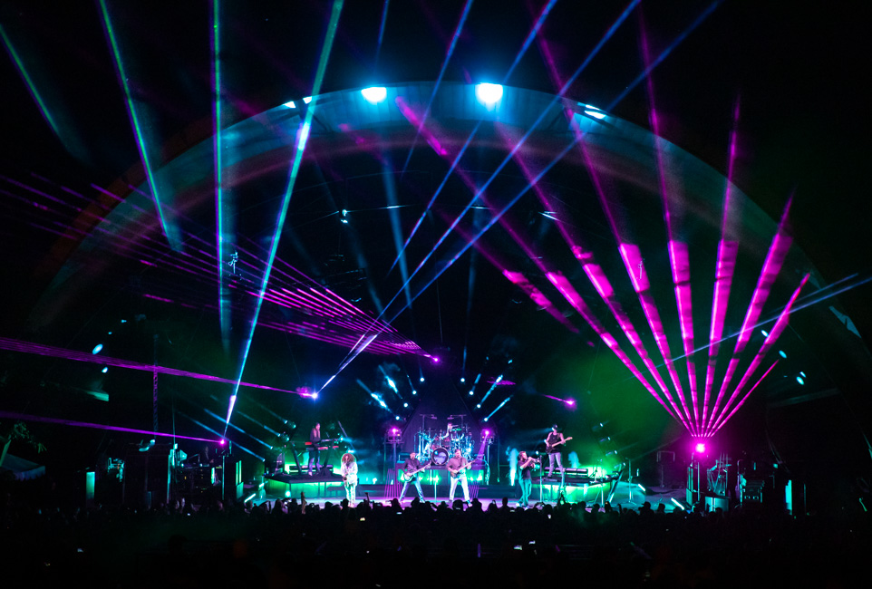 Rebelution, Cuthbert Amphitheater, photo by Sal Barragan