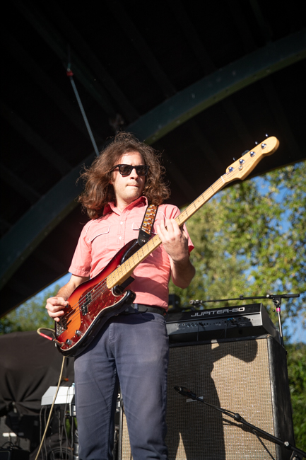 Durand Jones & The Indications, Cuthbert Amphitheater, photo by Sal Barragan