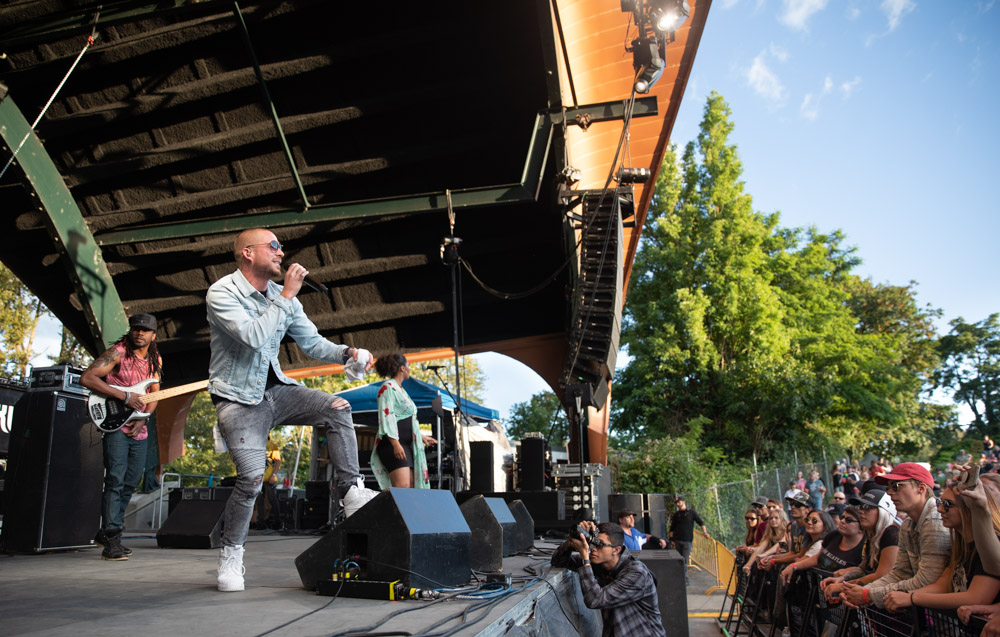 Collie Buddz, Cuthbert Amphitheater, photo by Sal Barragan