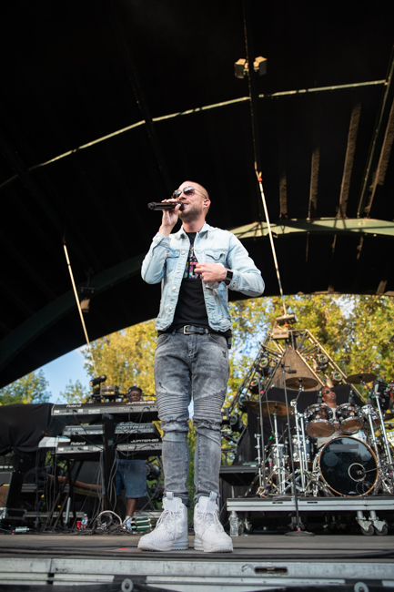 Collie Buddz, Cuthbert Amphitheater, photo by Sal Barragan