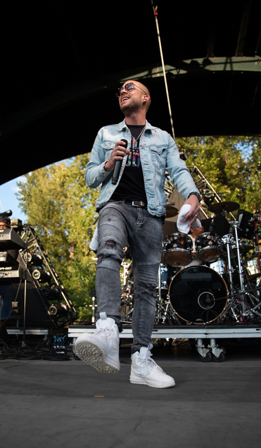 Collie Buddz, Cuthbert Amphitheater, photo by Sal Barragan