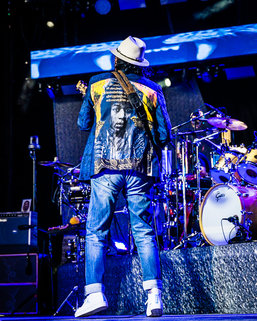 Santana, White River Amphitheatre, photo by Miguel Padilla