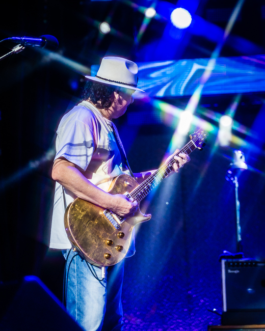 Santana, White River Amphitheatre, photo by Miguel Padilla