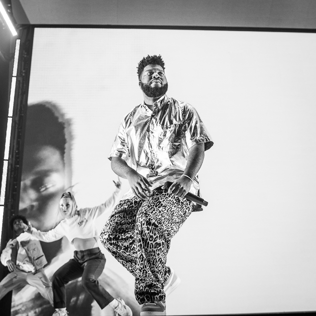 Khalid, Moda Center, photo by Miguel Padilla