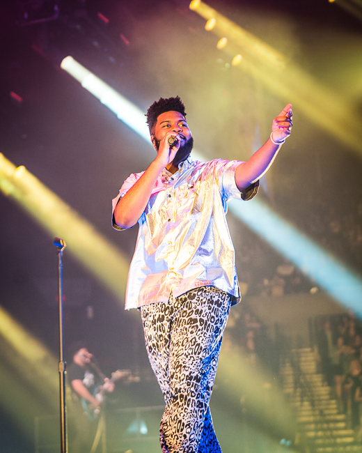 Khalid, Moda Center, photo by Miguel Padilla