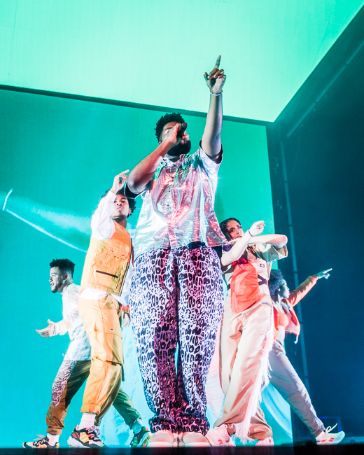 Khalid, Moda Center, photo by Miguel Padilla