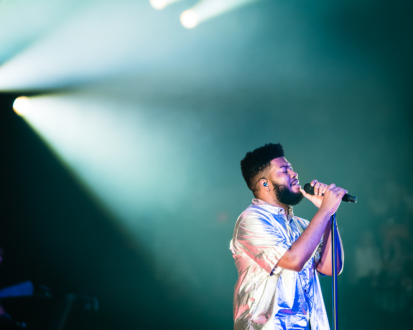 Khalid, Moda Center, photo by Miguel Padilla
