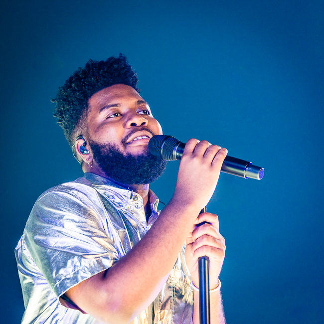 Khalid, Moda Center, photo by Miguel Padilla