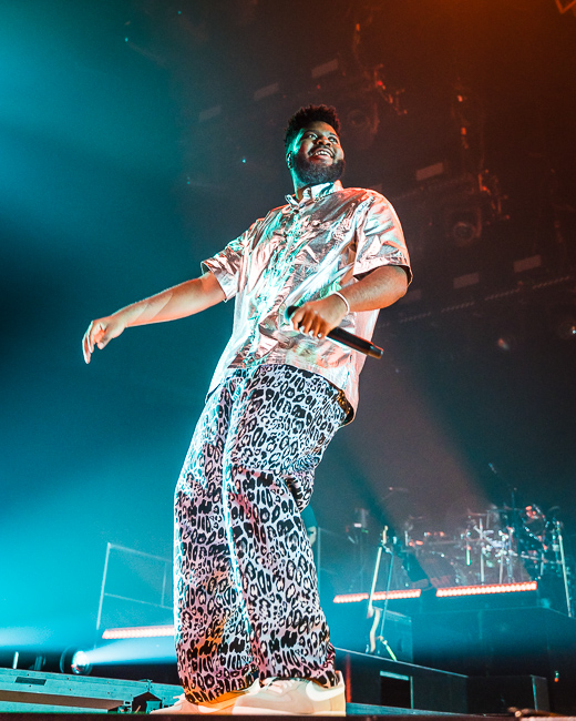 Khalid, Moda Center, photo by Miguel Padilla