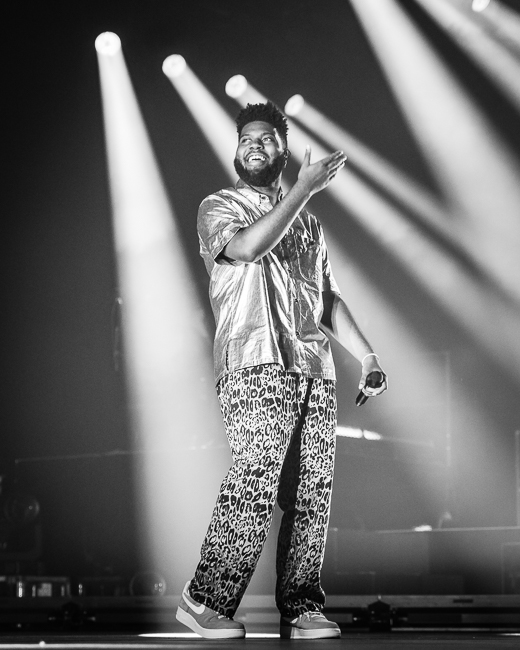 Khalid, Moda Center, photo by Miguel Padilla