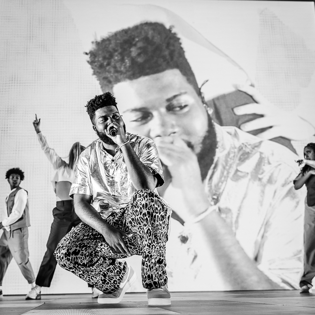 Khalid, Moda Center, photo by Miguel Padilla