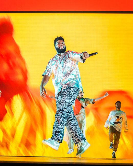 Khalid, Moda Center, photo by Miguel Padilla