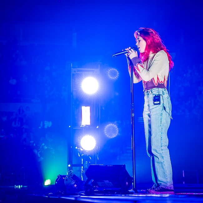 Clairo, Moda Center, photo by Miguel Padilla