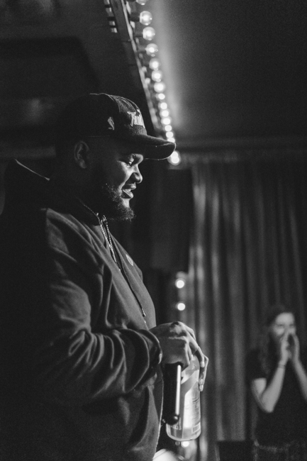 Mic Capes, Jack London Revue, photo by Wesley Lapointe