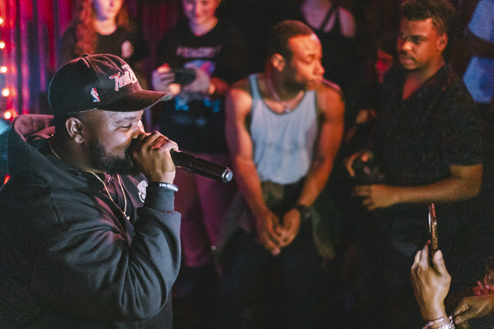 Mic Capes, Jack London Revue, photo by Wesley Lapointe
