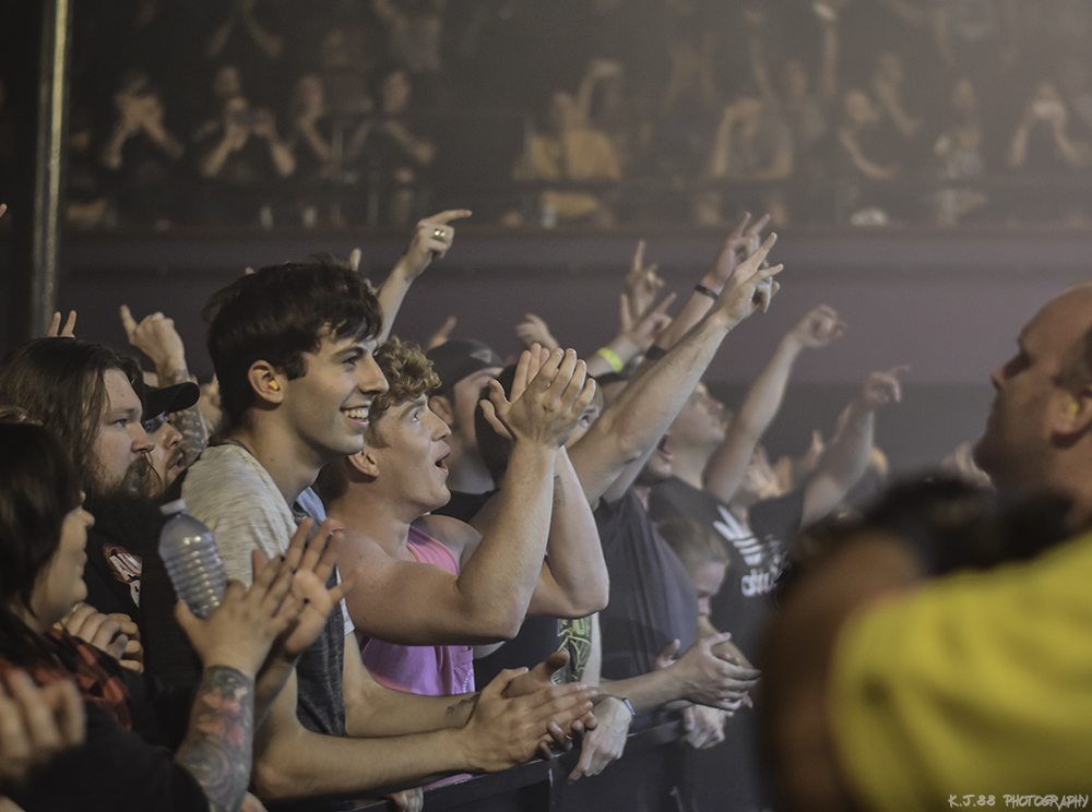 August Burns Red, Roseland Theater, photo by Kevin Pettigrew