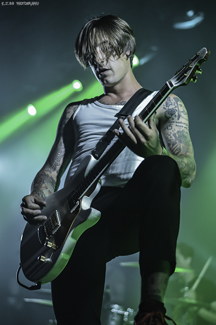 Silverstein, Roseland Theater, photo by Kevin Pettigrew