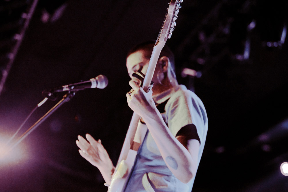 Dirty Projectors, Roseland Theater, photo by Ignacio Quintana